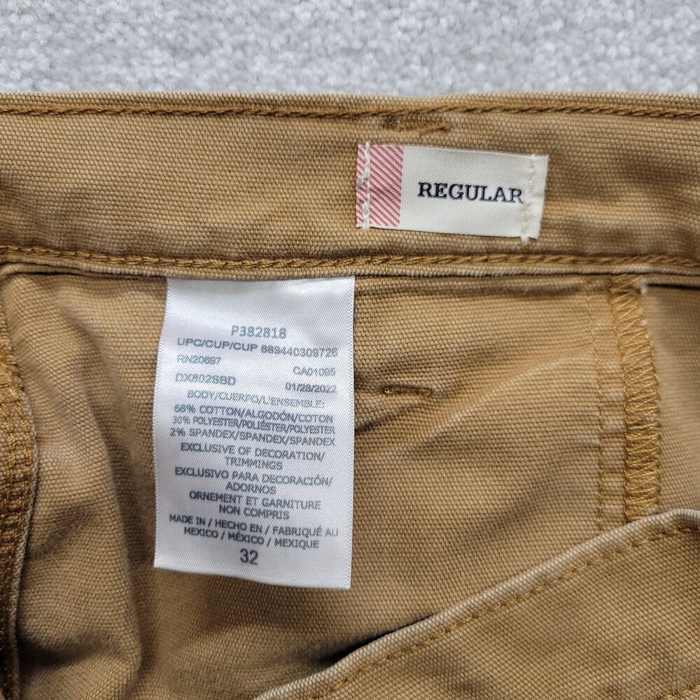 Dickies Flex Work Shorts Mens 32 Brown Carpenter Utility Stretch Canvas - Picture 3 of 9